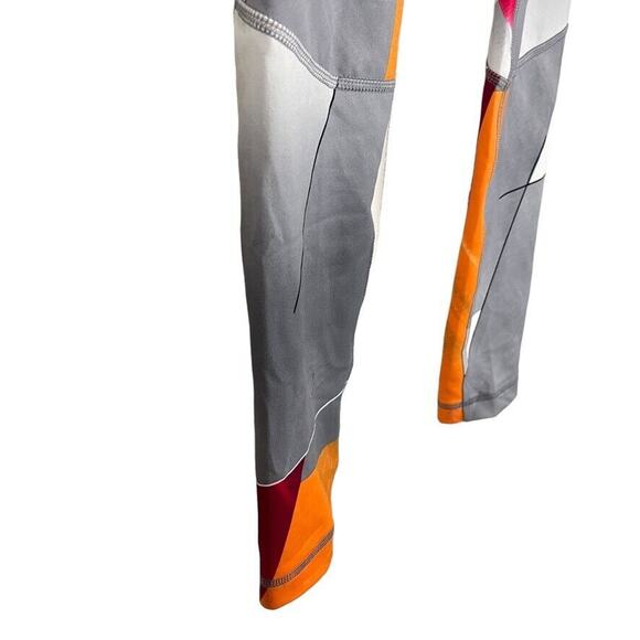 Spyder 989 Multi Color Shield Print Fate Pant NWT Womens Skinny Yoga sz XXS - Picture 4 of 16